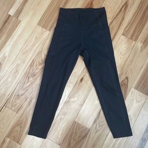 Girlfriends Collective Black Compressive Pocket Legging
